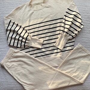 Striped Sweater Set